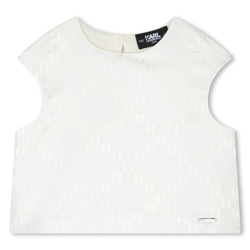 Karl Lagerfeld Monogram Diamonds Top 10 - 16Y image number 0